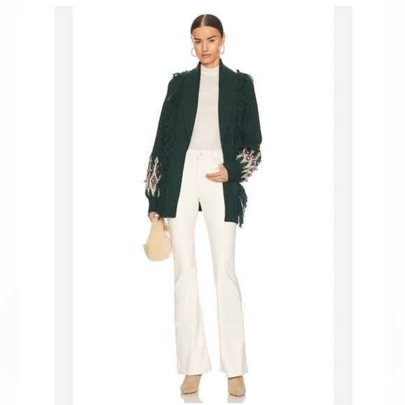 NWT MOTHER The Weekender Heel - Faux Leather in Wax on Wax off, Egret ✨ Sz 26 - Picture 1 of 15